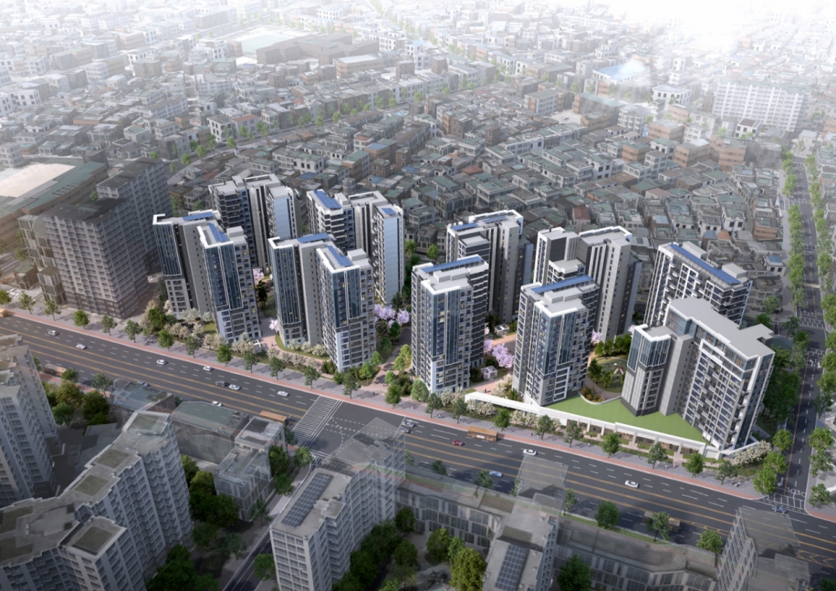 래미안 엘라비네 조감도/사진제공=삼성물산 