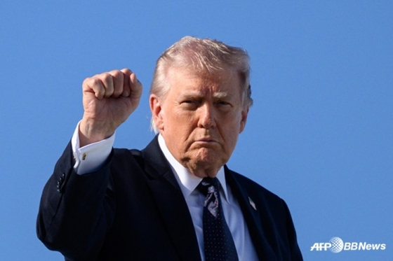 도널드 트럼프 미국 대통령. /AFPBBNews=뉴스1