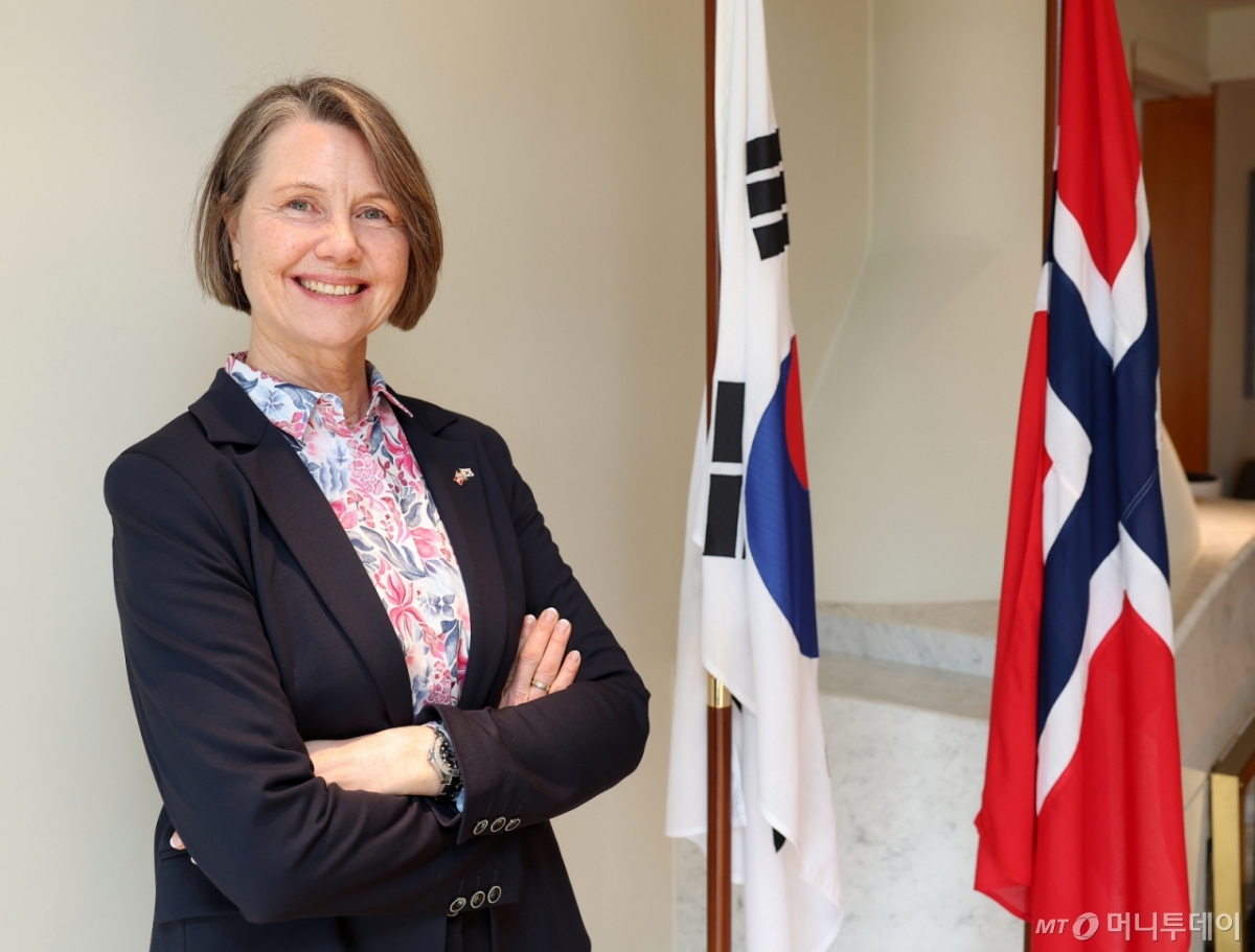 안네 카리 오빈 주한노르웨이 대사 인터뷰 /사진=김창현 기자 chmt@