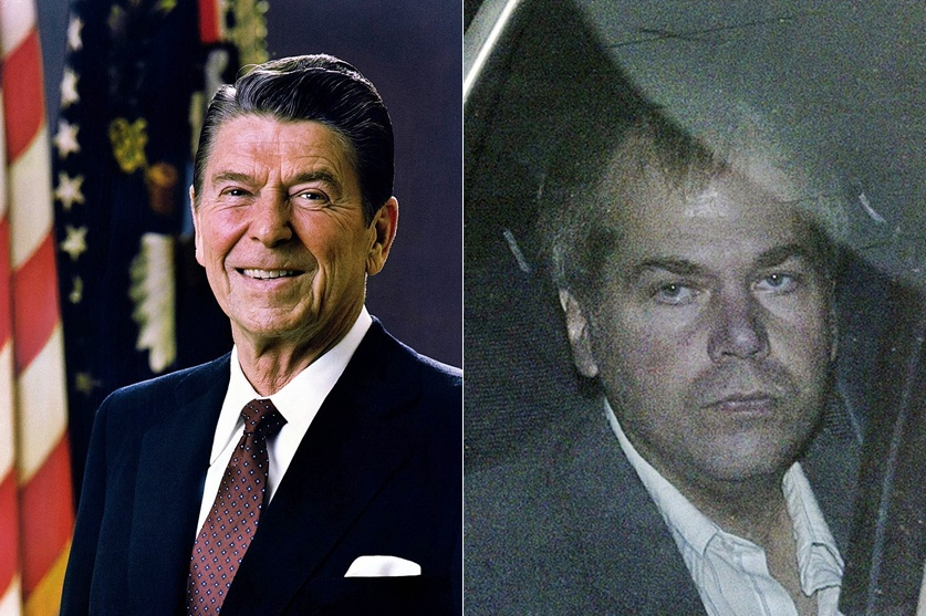 로널드 레이건 미국 제40대 대통령(왼쪽)과 그를 암살하려 했던 존 힝클리 주니어./사진=픽사베이, AP=뉴시스
