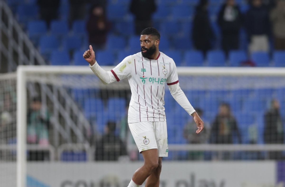 대전하나시티즌 공격수 디오고. /사진=한국프로축구연맹 제공