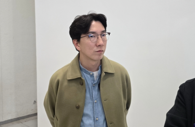 지난 12일 서울 코엑스에서 진행된 '인터배터리 2026' 현장을 찾은 김현태 LG에너지솔루션 ESS 상품기획·전략담당 상무가 머니투데이와 인터뷰를 하고 있다./사진=김도균 기자 