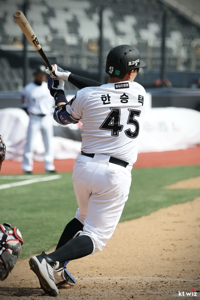 KT 한승택. /사진=KT 위즈 제공