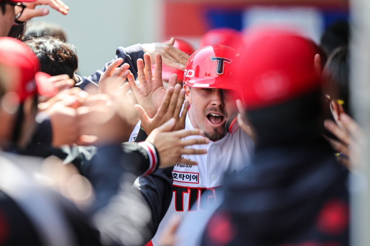 KIA 타이거즈 아시아쿼터 내야수 제리드 데일. /사진=KIA 타이거즈 제공