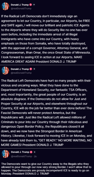 /사진=도널드 트럼프 미국 대통령 트루스소셜