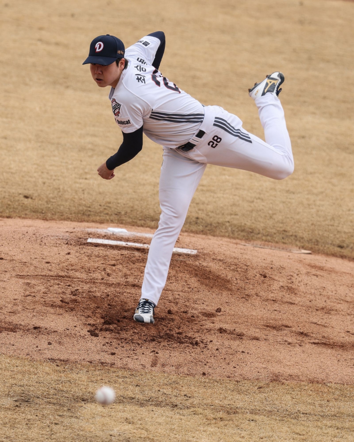 두산 베어스 투수 최승용. /사진=두산 베어스 제공