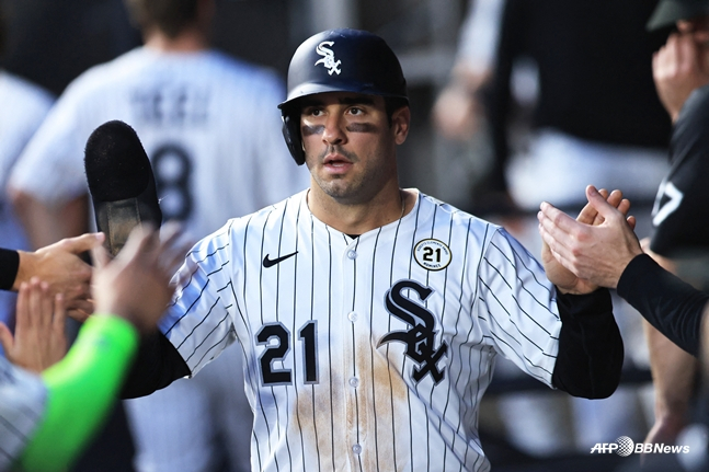 2025시즌 화이트삭스 소속이었던 터크먼의 모습. /AFPBBNews=뉴스1