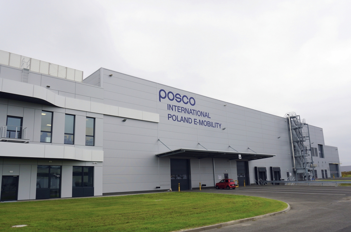 포스코인터내셔널 구동모터코어 폴란드 공장 전경 /사진제공=포스코인터내셔널