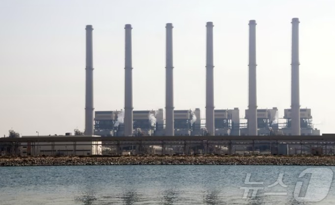 사우디아라비아 주베일의 담수화 시설 전경 /로이터=뉴스1