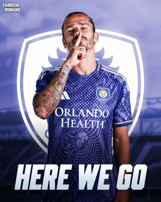앙투안 그리즈만이 올랜도 시티 유니폼을 입은 가상의 모습. /사진=파브리시오 로마노 SNS 갈무리