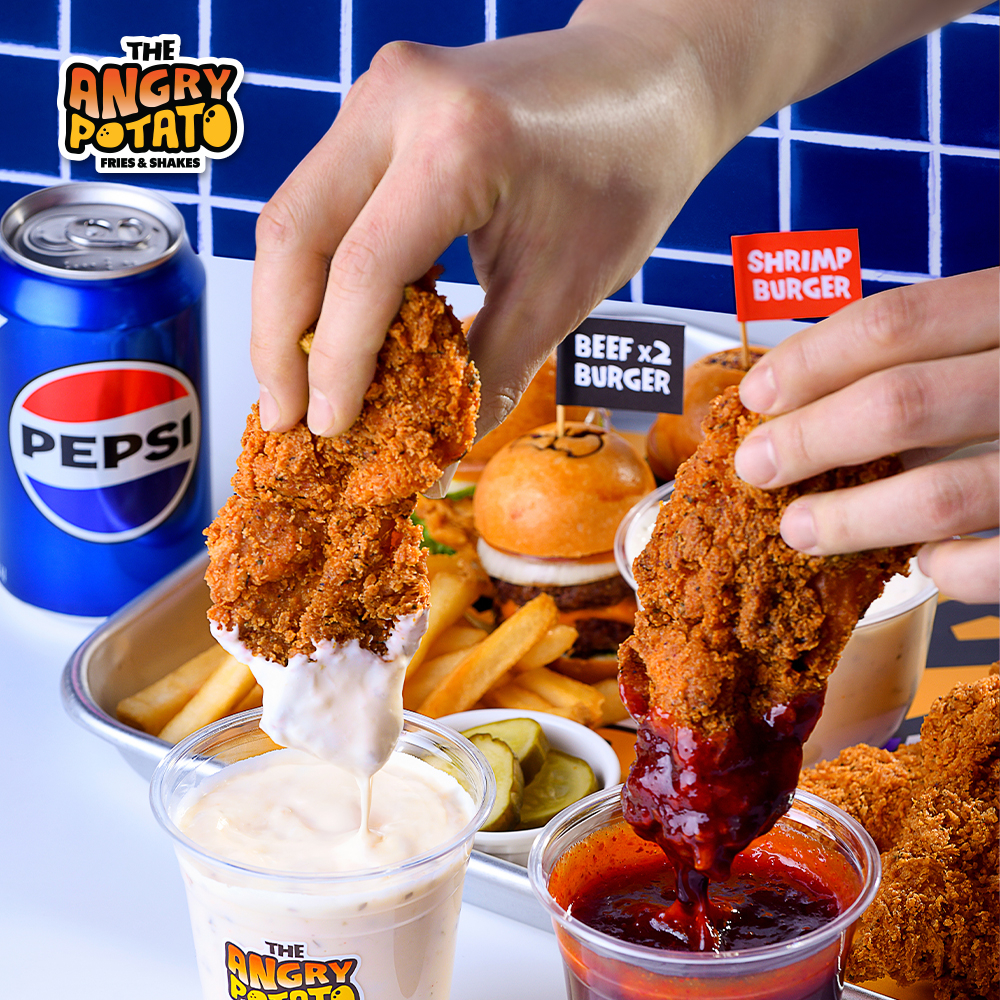 앵그리포테이토 신메뉴 '핫 크런치 치킨'/사진제공=스낵토리