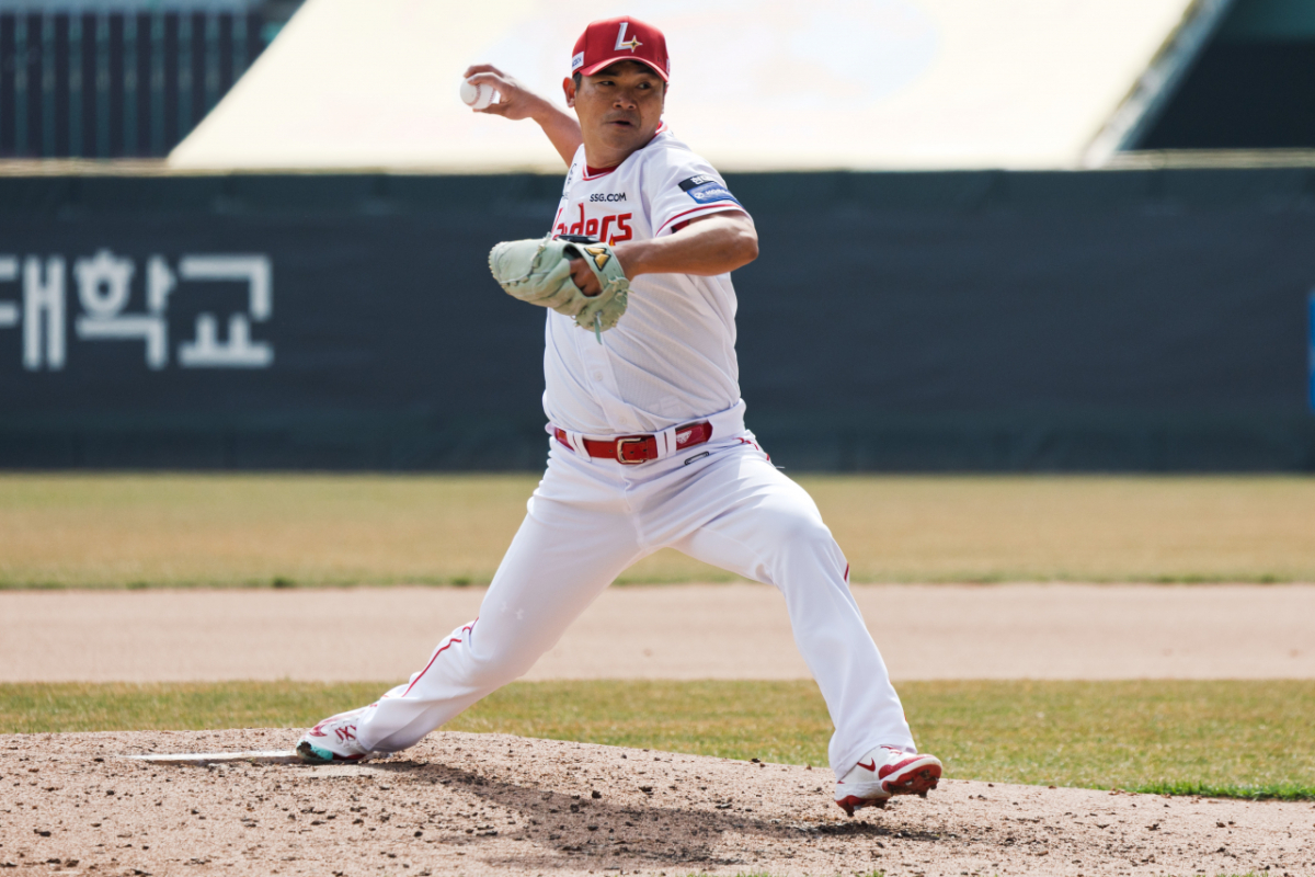 SSG 랜더스 노경은. /사진=SSG 랜더스 제공