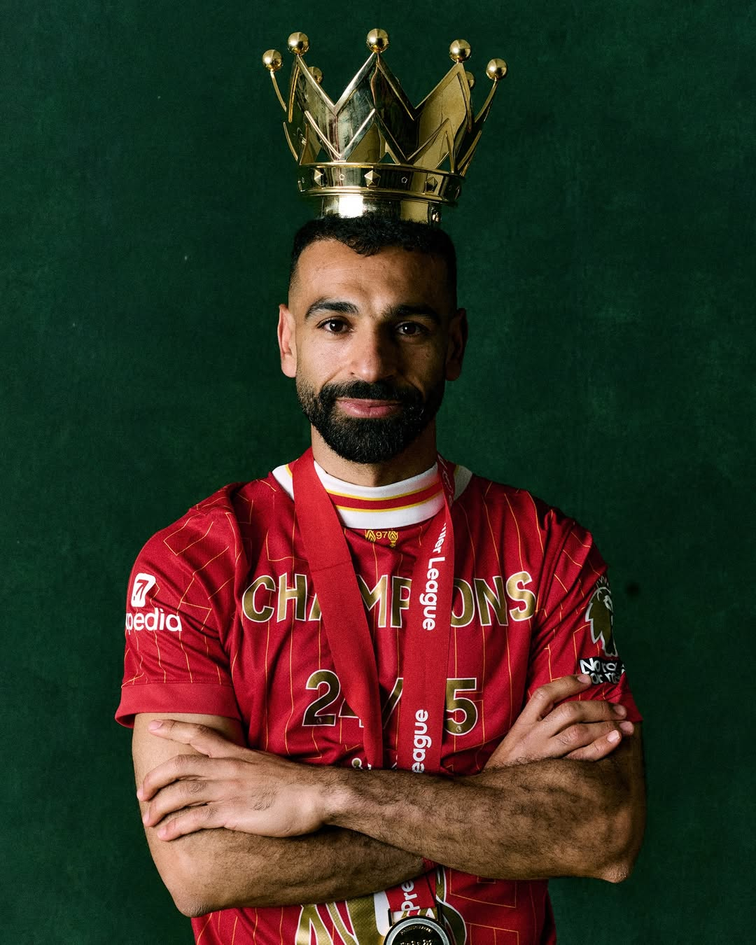 이번 시즌을 끝으로 리버풀과 결별이 확정된 모하메드 살라. /사진=리버풀 SNS 캡처
