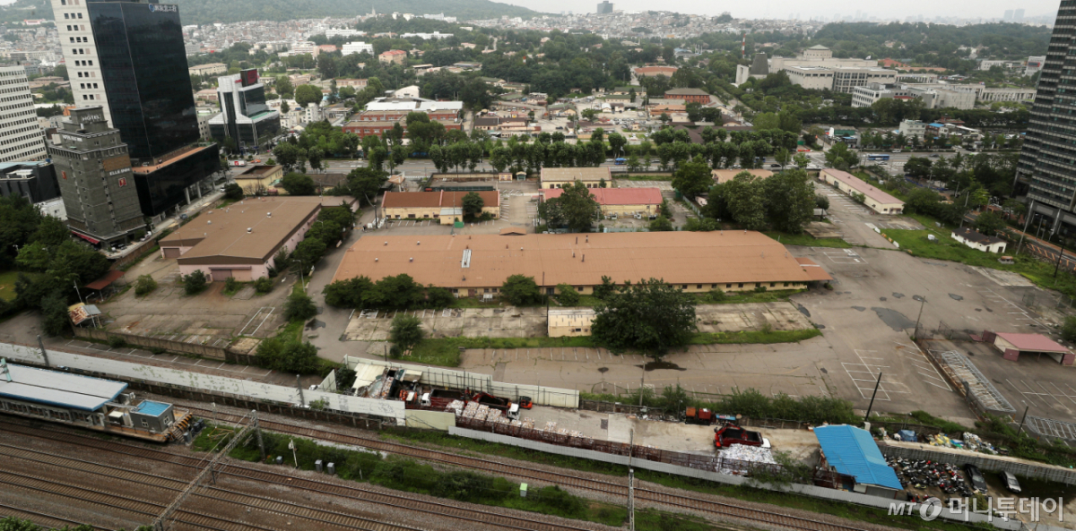 서울 용산 캠프킴 부지의 모습./사진=김휘선 기자