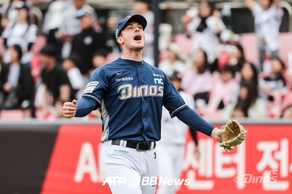 NC 다이노스 외국인 투수 라일리 톰슨. /사진=NC 다이노스 제공