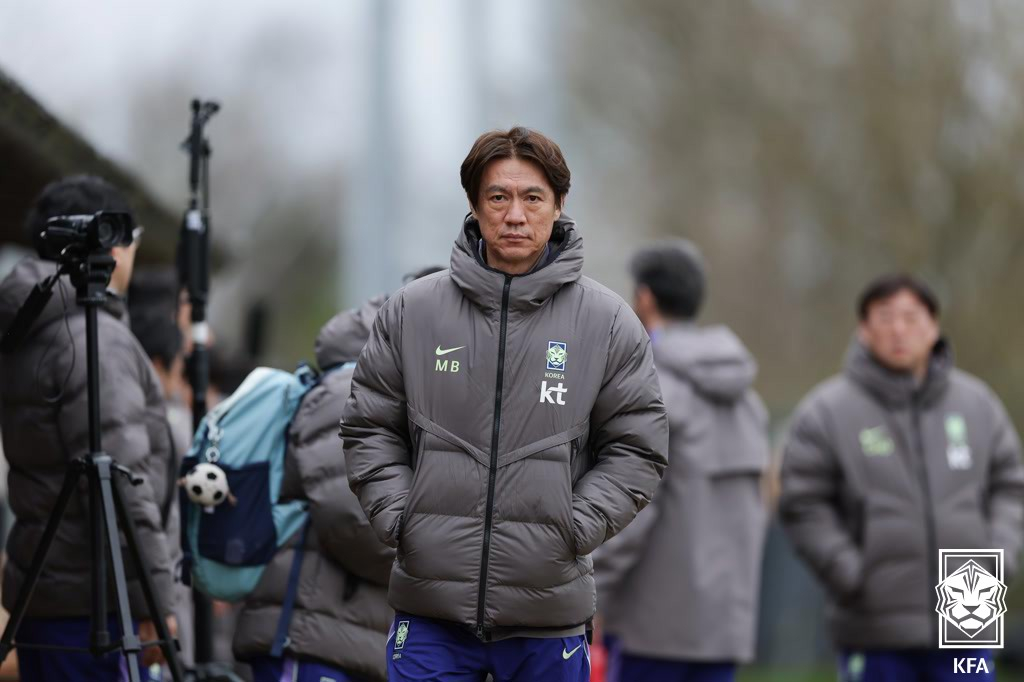 홍명보 축구대표팀 감독. /사진=대한축구협회 제공