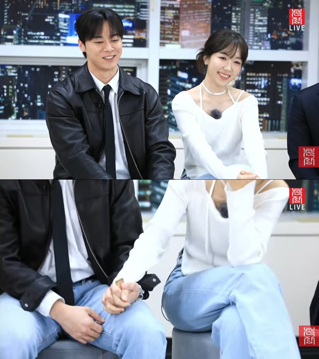 현재 연애 중인 영수와 옥순. /사진=유튜브 '촌장엔터테인먼트' 캡처