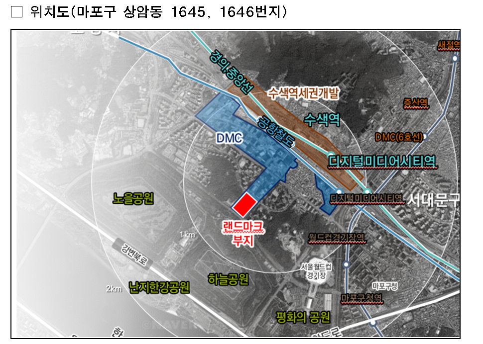 사업대상지 위치도/사진제공=서울시