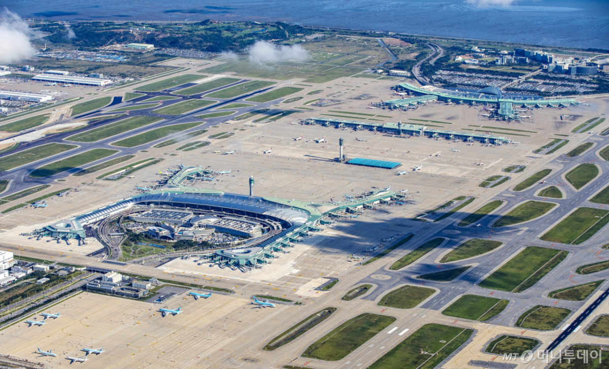 (서울=뉴스1) 김진환 기자 = 인천국제공항이 2024년 국제선 여객 7,066만 9,246명을 기록하며 인천공항 개항(2001년) 이후 처음으로 국제공항협의회(ACI) 기준 세계 순위 3위를 달성했다고 20일 밝혔다. 화물 실적도 290만 6,067톤으로 홍콩공항, 상하이공항에 이어 세계 3위를 차지해 여객·화물 모두에서 글로벌 TOP 3 공항 위상을 달성했다. 사진은 인천국제공항 전경. (인천국제공항공사 제공, 재판매 및 DB금지) 2025.4.20/뉴스1 Copyright © 뉴스1. All rights reserved. 무단 전재 및 재배포, AI학습 이용 금지. /사진=(서울=뉴스1) 김진환 기자