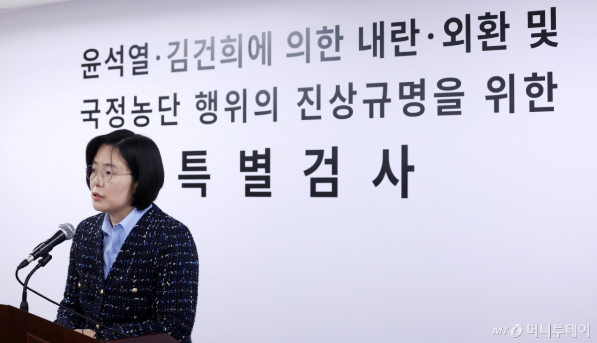 권창영 2차 종합특검팀의 김지미 특검보/사진=머니투데이 DB