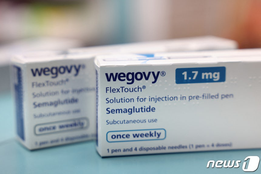 덴마크 제약사 노보노디스크가 생산한 비만 치료제 '위고비'(wegovy) ⓒ 로이터=뉴스1