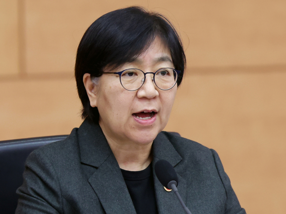 (서울=뉴스1) 황기선 기자 = 정은경 보건복지부 장관이 5일 오후 서울 종로구 정부서울청사에서 열린 '2026년도 제2차 국민연금기금운용위원회'에서 모두발언을 하고 있다. 2026.3.5/뉴스1 Copyright © 뉴스1. All rights reserved. 무단 전재 및 재배포, AI학습 이용 금지. /사진=(서울=뉴스1) 황기선 기자