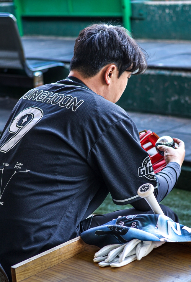 다음달 17일 한화 이글스전에서 은퇴경기를 치르는 정훈. /사진=롯데 자이언츠 제공