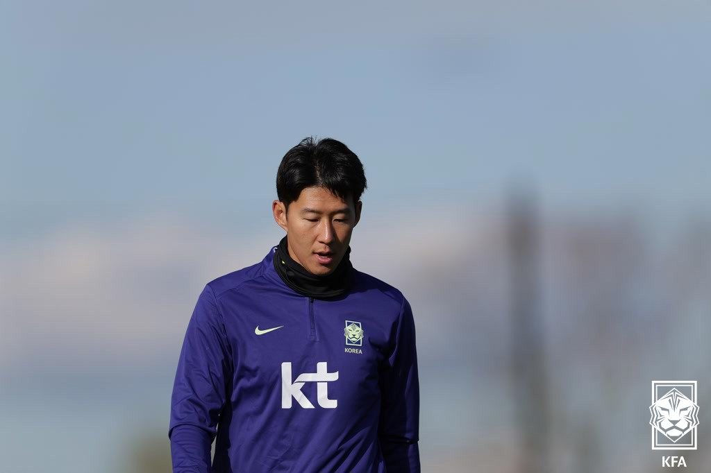대한민국 축구 국가대표팀 주장 손흥민(LAFC). /사진=대한축구협회(KFA) 제공