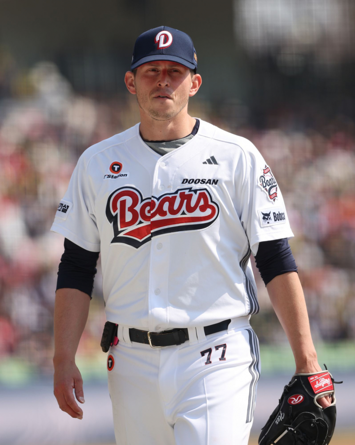 두산 베어스 외국인 투수 크리스 플렉센. /사진=두산 베어스 제공