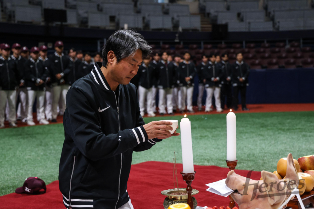 설종진 키움 히어로즈 감독.  /사진=키움 히어로즈 제공