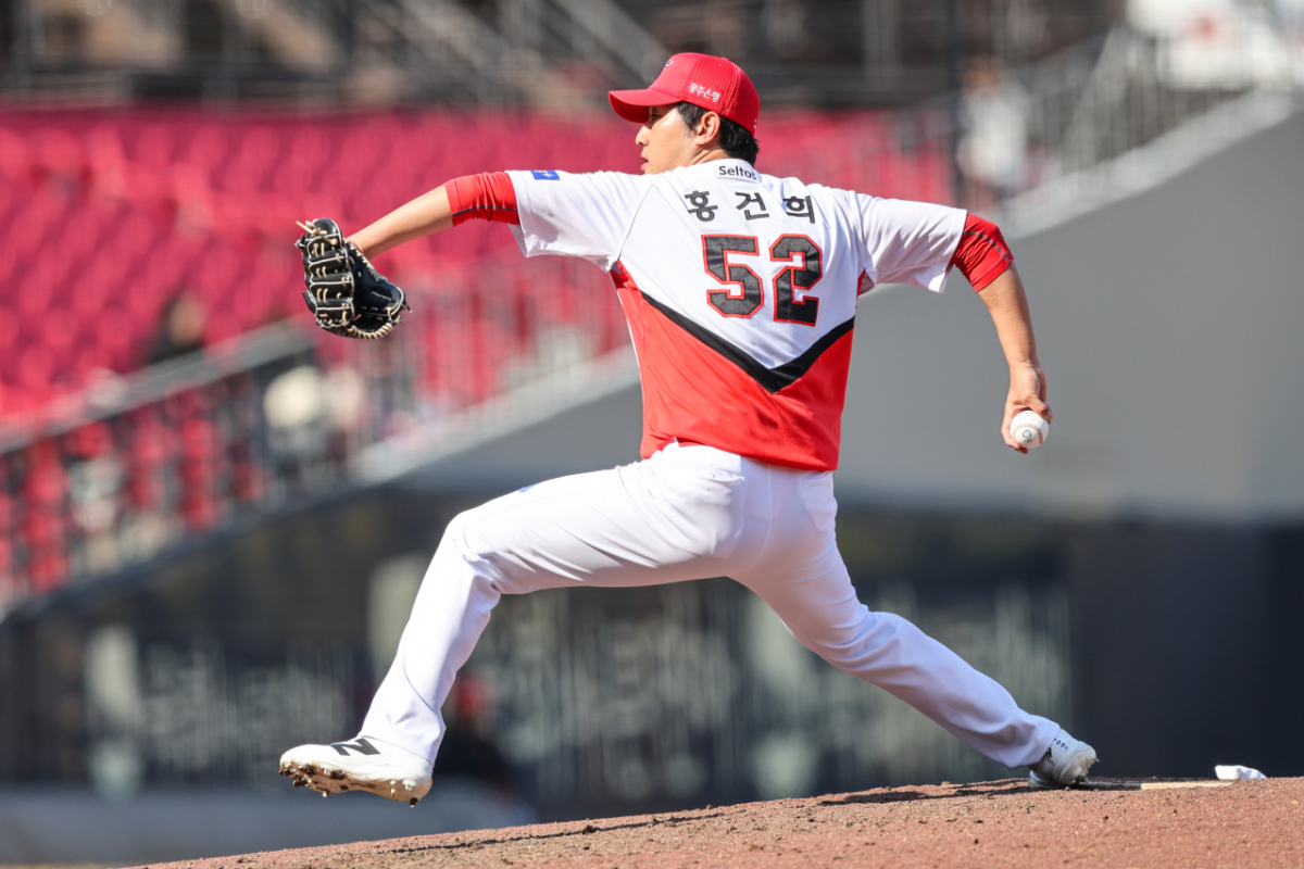 KIA 타이거즈 홍건희. /사진=KIA 타이거즈 제공