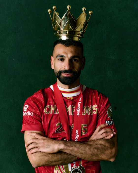 2024~2025시즌 잉글랜드 프리미어리그(EPL) 득점왕에 올랐던 모하메드 살라. /사진=리버풀 공식 사회관계망서비스(SNS)