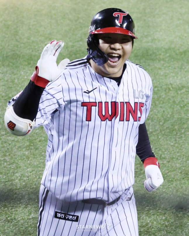 LG 문보경. /사진=김진경 대기자