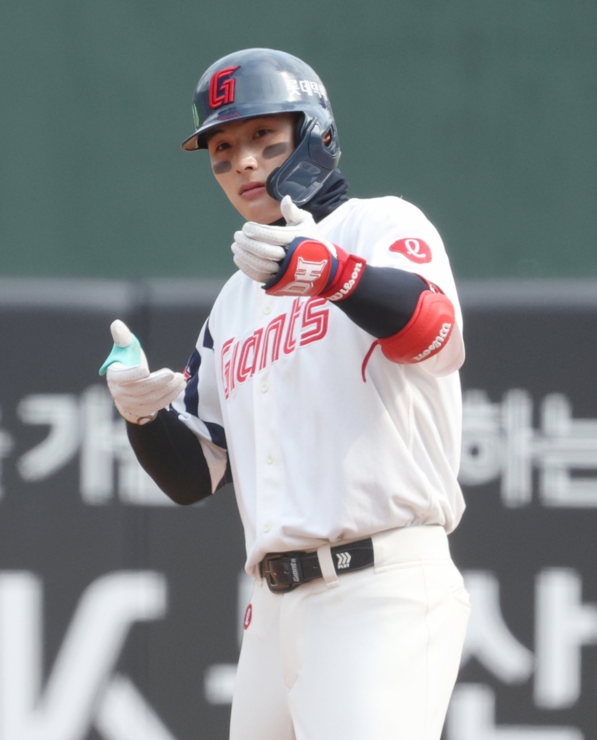 롯데 윤동희. /사진=김진경 대기자