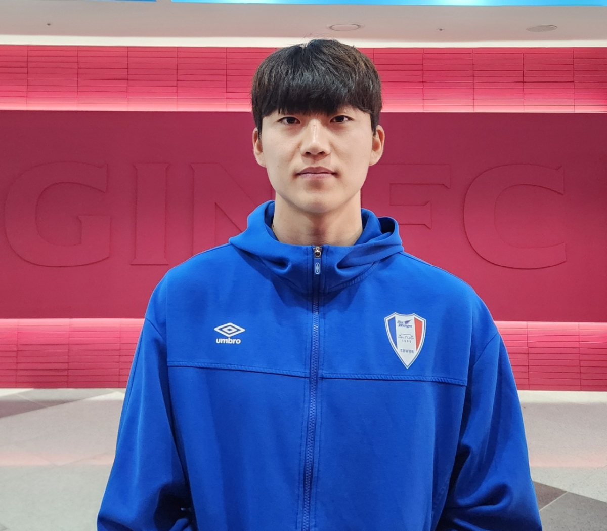 수원 삼성 골키퍼 김민준. /사진=박건도 기자