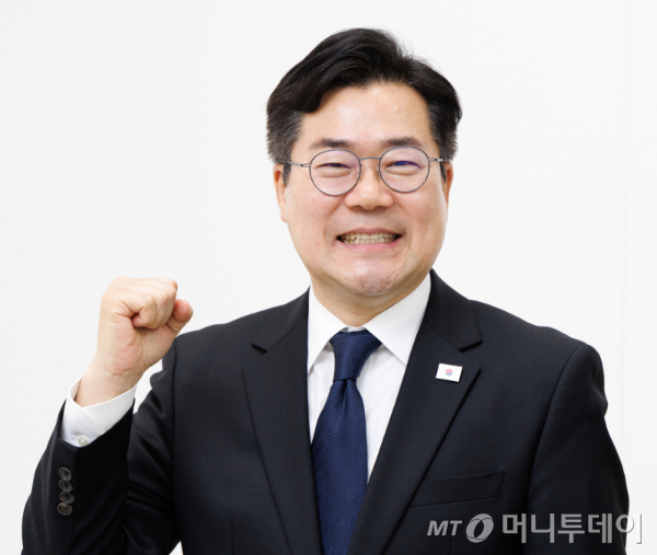 박찬대 더불어민주당 의원(인천시장 후보) 인터뷰 /사진=이기범 기자 leekb@