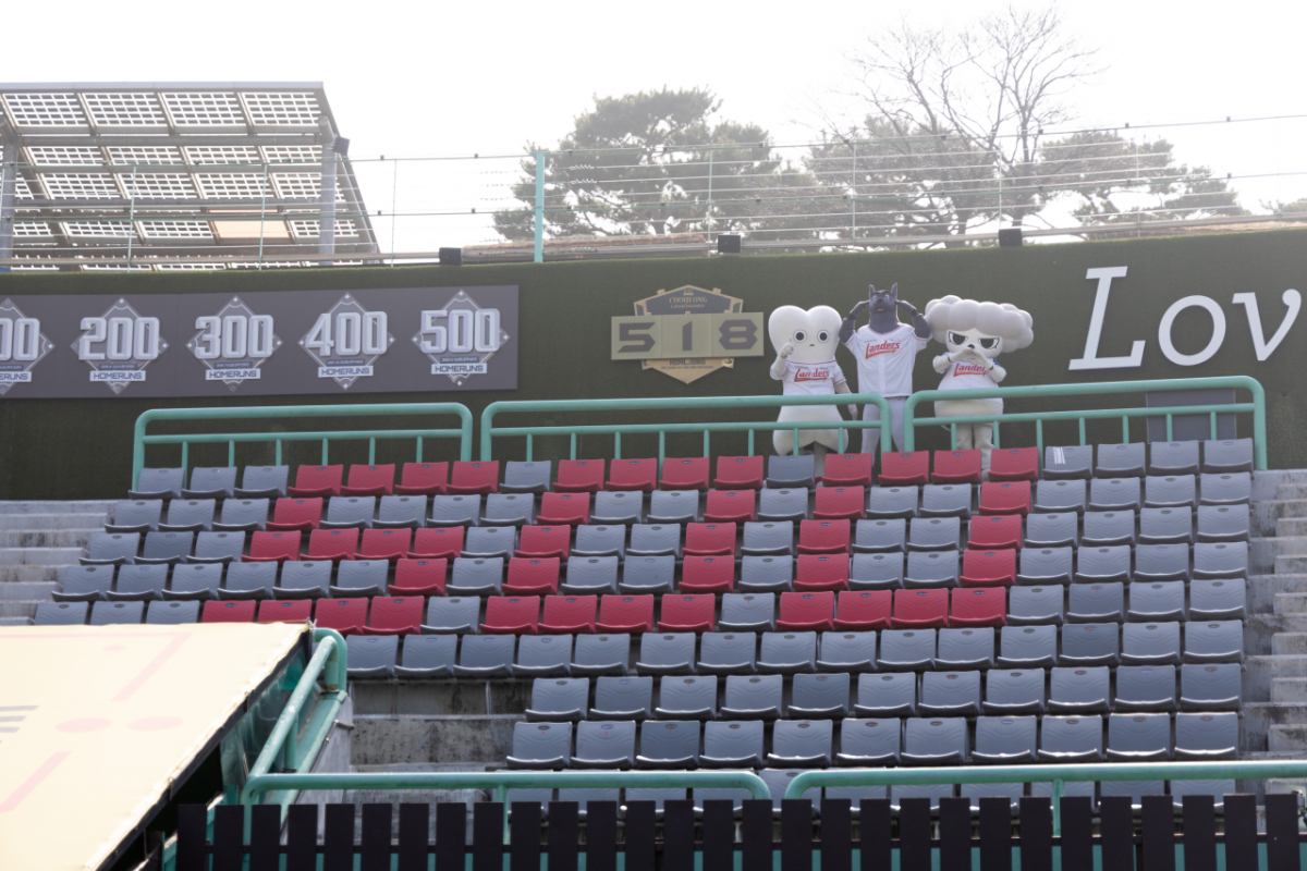 최정 500홈런 특화 좌석. /사진=SSG 랜더스 제공