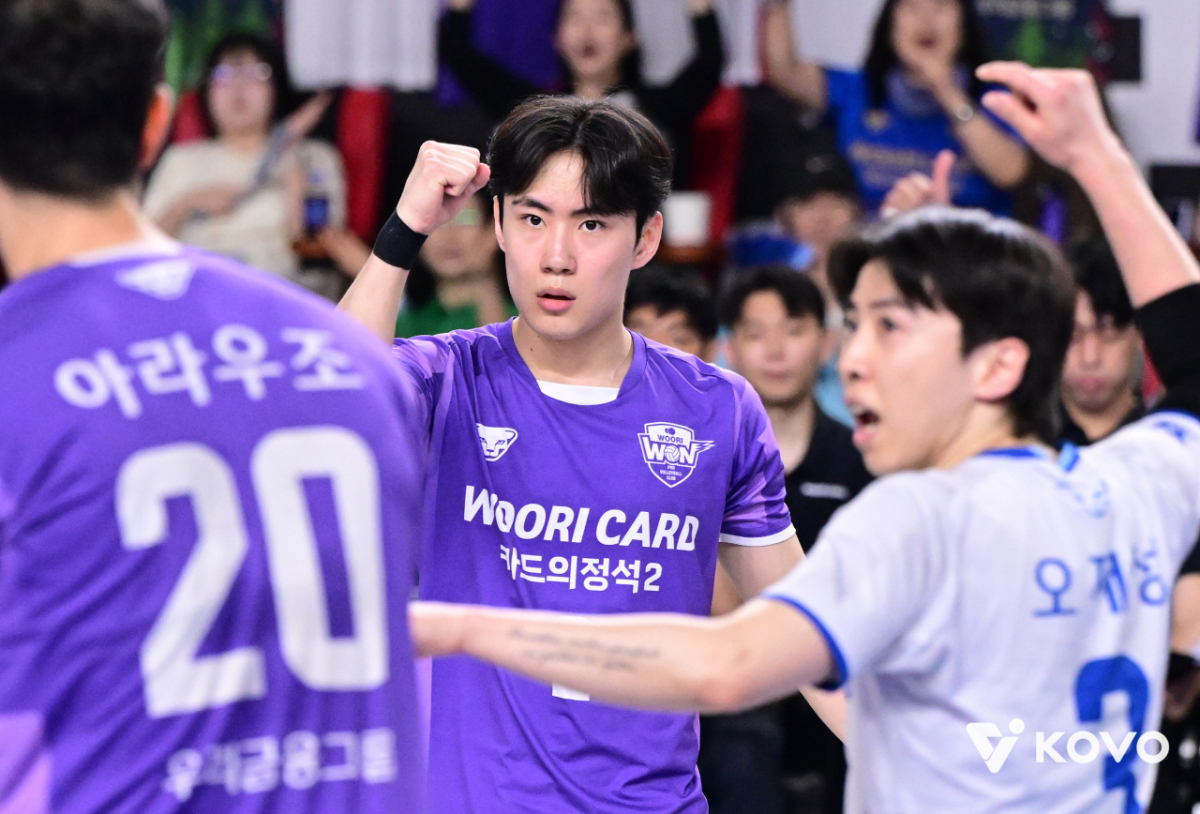 우리카드 세터 한태준. /사진=한국배구연맹 제공