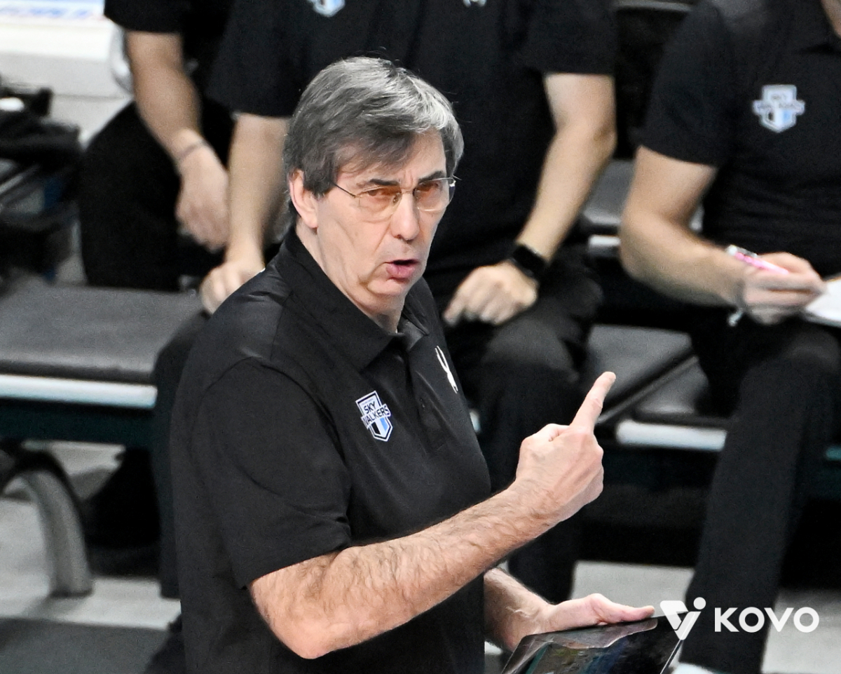 현대캐피탈 블랑 감독. /사진=한국배구연맹 제공