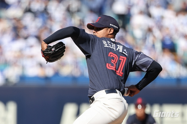 로드리게스. /사진=롯데 자이언츠