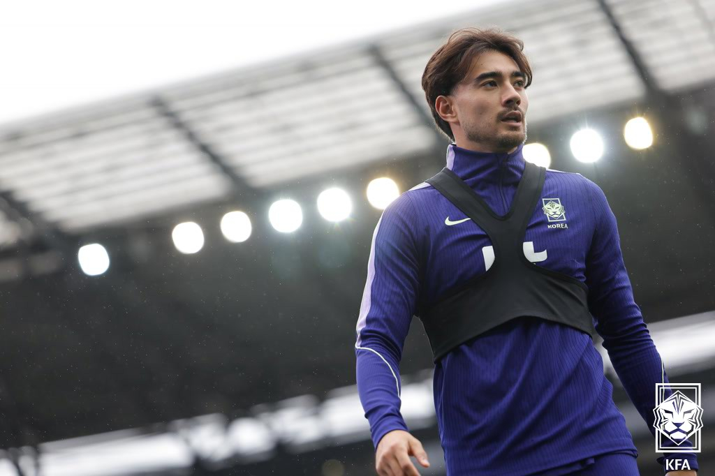 대한민국 축구 국가대표팀 소집에서 해제된 옌스 카스트로프. /사진=대한축구협회 제공
