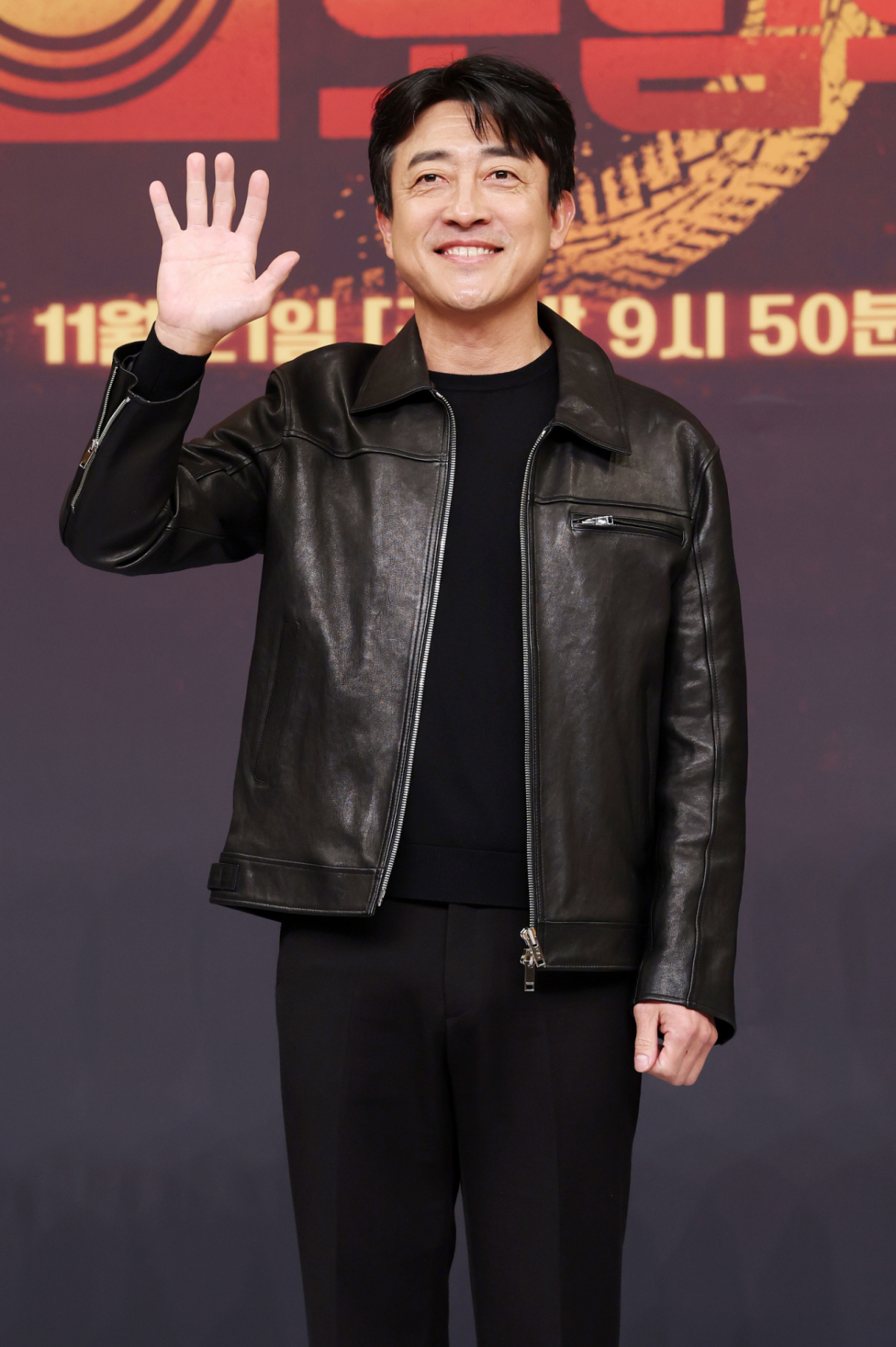 배우 장혁진이 18일 서울 양천구 목동 SBS에서 진행된 금토드라마 '모범택시3' 제작발표회에 참석해 포즈를 취하고 있다./2025.11.18 /사진=김휘선 기자