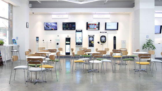 아마노 쇼룸 및 파트너 라운지 내부 전경/사진제공=아마노코리아