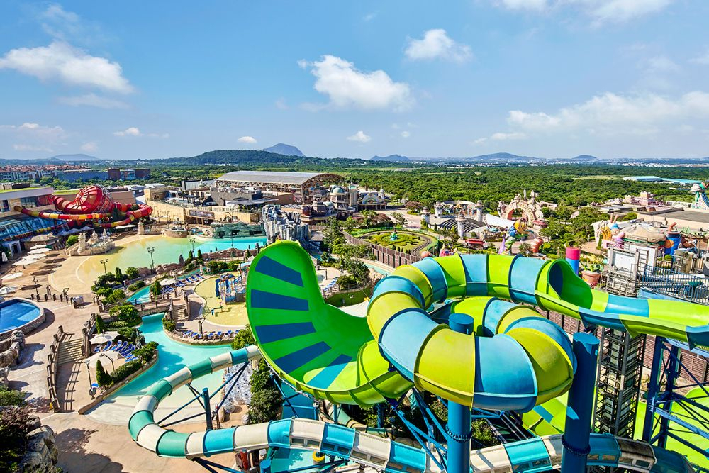 제주신화월드 내 워터파크 전경/사진제공=제주신화월드
