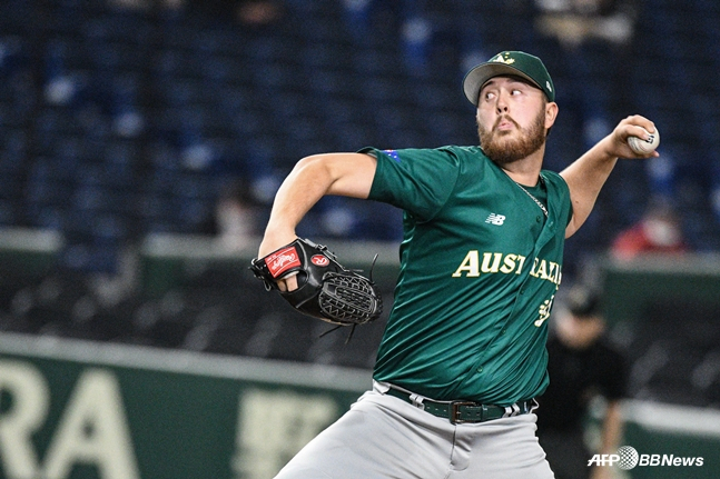 WBC에 호주 국대로 나갔던 오러클린. /AFPBBNews=뉴스1