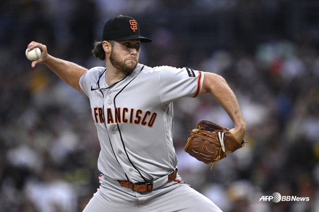 호투한 랜던 루프. /AFPBBNews=뉴스1