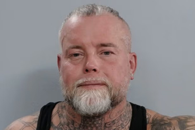 지난해 4월 미국 켄터키주 파워볼 복권 역사상 최대 당첨금 1억6700만 달러(한화 약 2540억원)를 받은 이후 3번째로 체포된 제임스 파딩의 모습. /사진=미국 켄터키주 파이엣 카운티 구치소