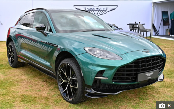 애스턴 마틴. /사진=더선 갈무리
