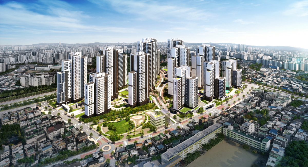 더샵 신길센트럴시티 조감도/사진제공=포스코이앤씨