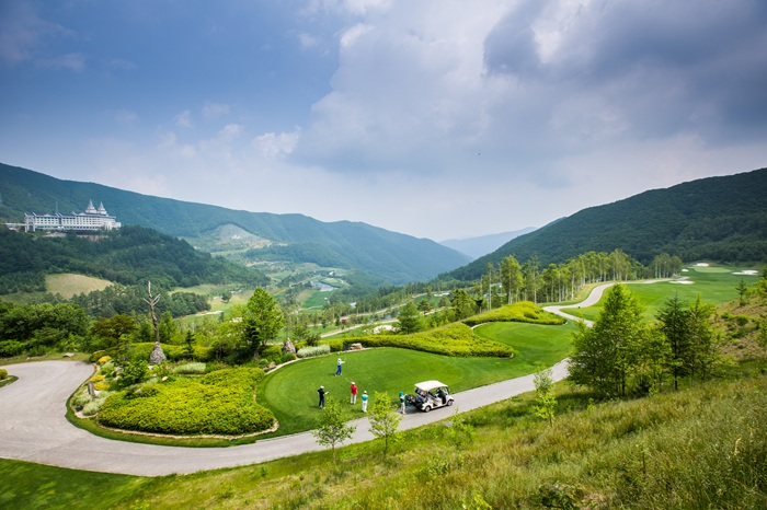 하이원CC 전경. /사진제공=강원랜드